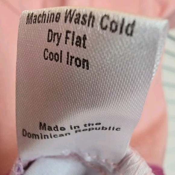 THE KIT Cargo Dress SS Dottie Blush Pink‎ Colorblock Women Medium Relaxed Cotton - Picture 12 of 16